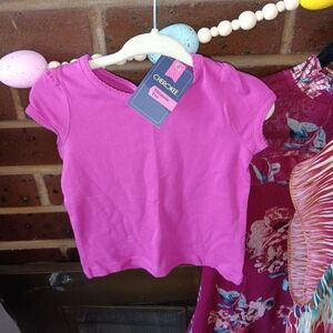 NWT Girls Purple Cherokee Ultimate Tee 18M